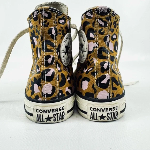 Converse Chuck Taylor All-Star Mystic World high-top animal print tan pink sz 7 - Picture 5 of 17